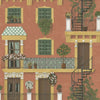Alfaro-behang-Cole & Son-Terracotta-Rol-117/4011-Selected Wallpapers