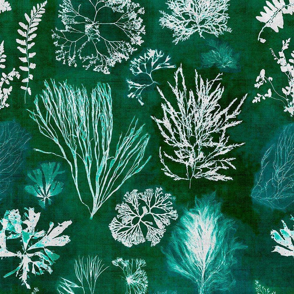 Algae-wallpaper-Mind the Gap-Groen-300 cm (standaard)-WP20296-Selected Wallpapers