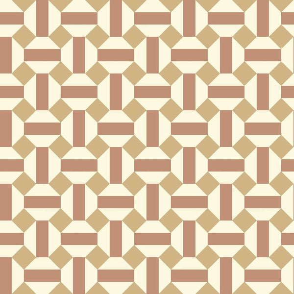 Alicatado-behang-Cole & Son-Terracotta-Rol-117/12039-Selected Wallpapers