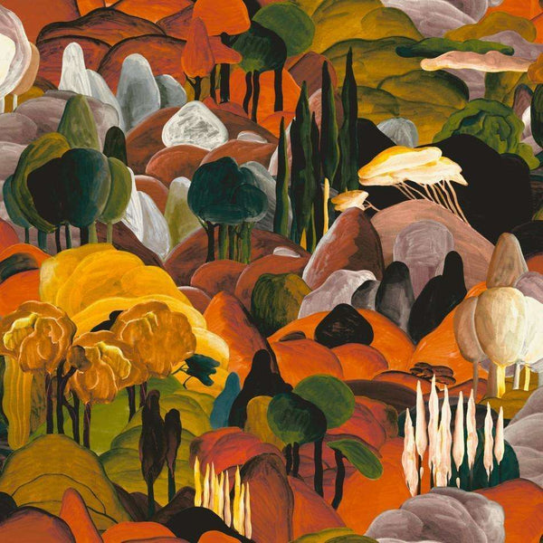 All'ombra dei cipressi-wallpaper-Arte-Morning Glow-Meter (M1)-97500-Selected Wallpapers