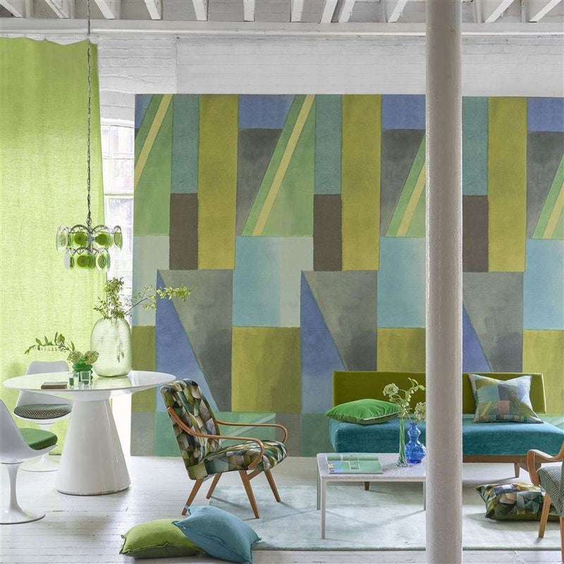 Alphonse Tapete in Azure von Designers Guild