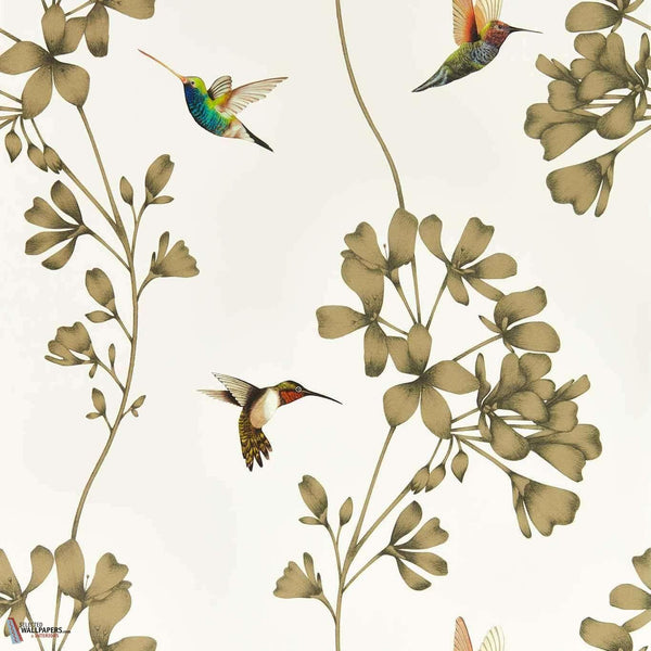 Amazilia-behang-Harlequin-Stone/Gold-Rol-112607-Selected Wallpapers
