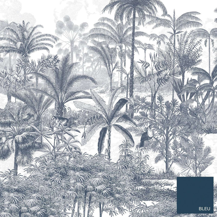 Amazone-behang-Tapete-Isidore Leroy-Bleu-Set-06241608-Selected Wallpapers