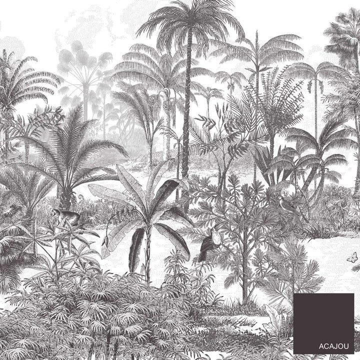 Amazone-behang-Tapete-Isidore Leroy-Acajou-Set-06241614-Selected Wallpapers