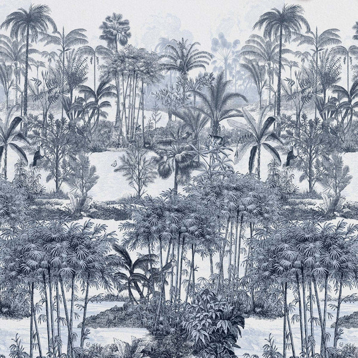 Amazone-behang-Tapete-Isidore Leroy-Blue-Non Woven-62416052-Selected Wallpapers
