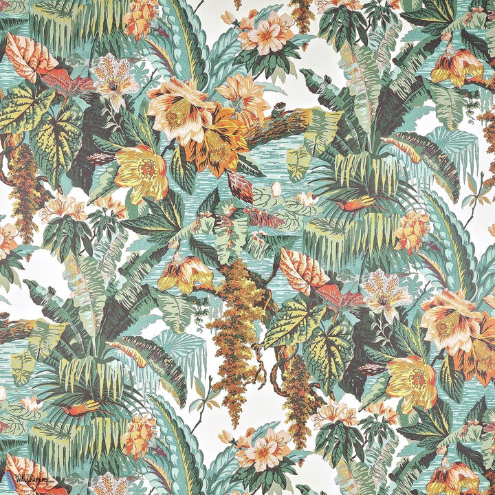 Amour des tropiques-behang-Tapete-Pierre Frey-Lagon-Meter (M1)-FP978001-Selected Wallpapers
