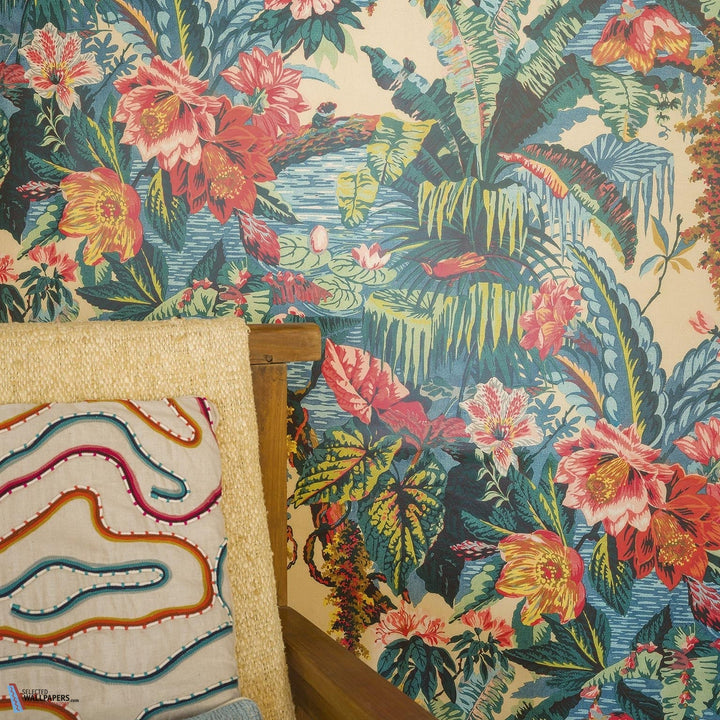Amour des tropiques-behang-Tapete-Pierre Frey-Selected Wallpapers