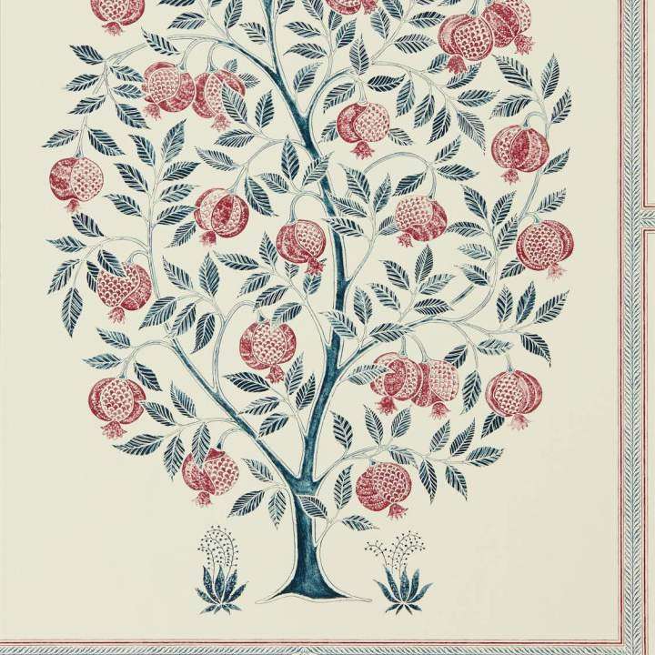 Anaar Tree-behang-Tapete-Sanderson-Blueberry-Rol-216790-Selected Wallpapers