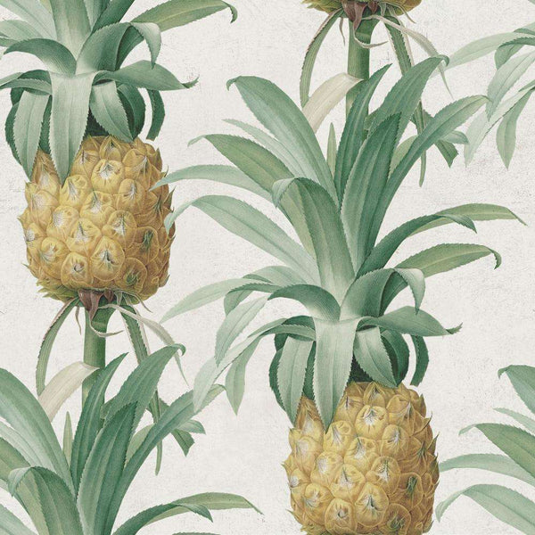 Ananas-behang-Mind the Gap-Multicolor-300 cm (standaard)-WP20090-Selected Wallpapers