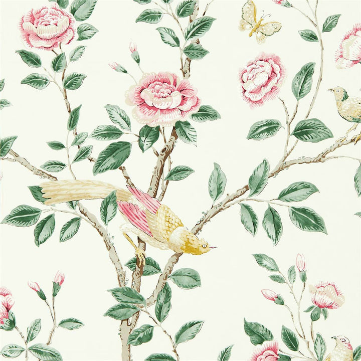 Andhara-behang-Tapete-Sanderson-Rose/Cream-Rol-216795-Selected Wallpapers