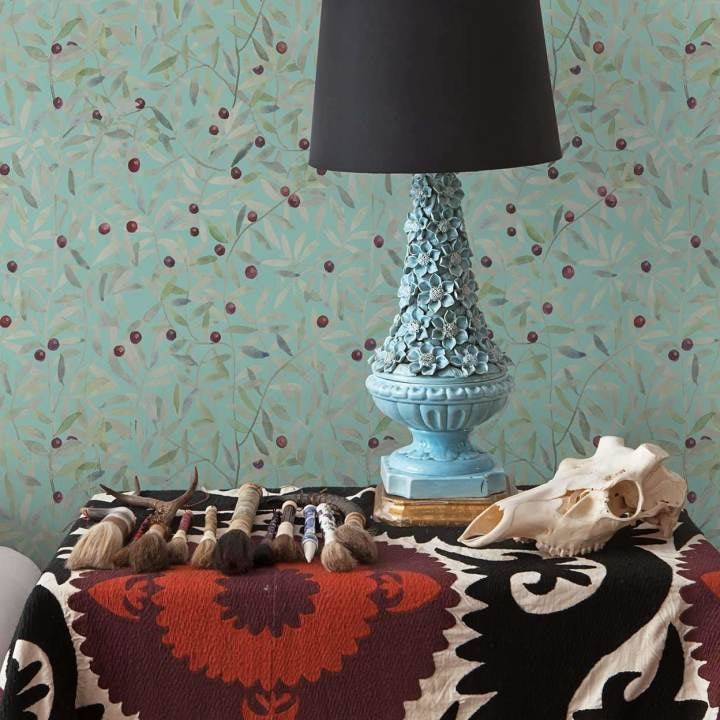 Andrea Zarraluqui - Leaf Craze-Behang-Tapete-Coordonne-Selected Wallpapers