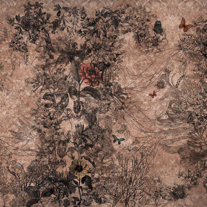 April-behang-Tapete-Inkiostro Bianco-Pink Gold-Gold Leaf-INKLVIC2002-Selected Wallpapers