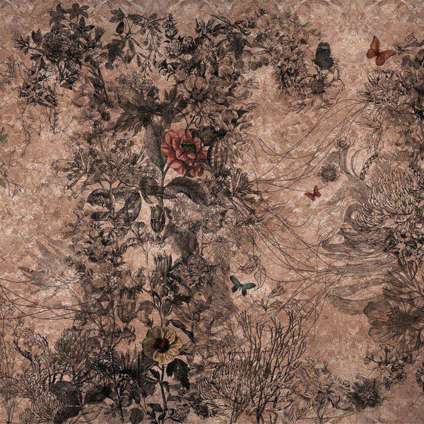 April-behang-Inkiostro Bianco-Pink Gold-Gold Leaf-INKLVIC2002-Selected Wallpapers