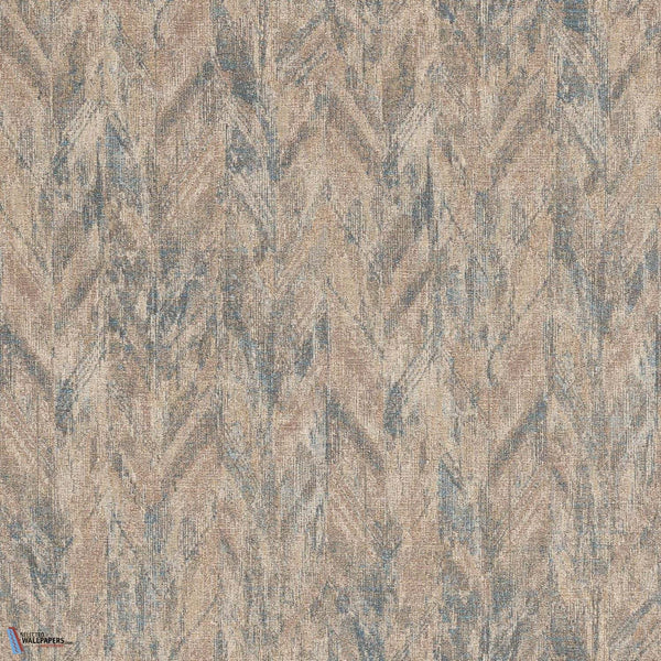 Arapaho-Behang-Casamance-Sable Pierre Bleue-Meter (M1)-71100172-Selected Wallpapers
