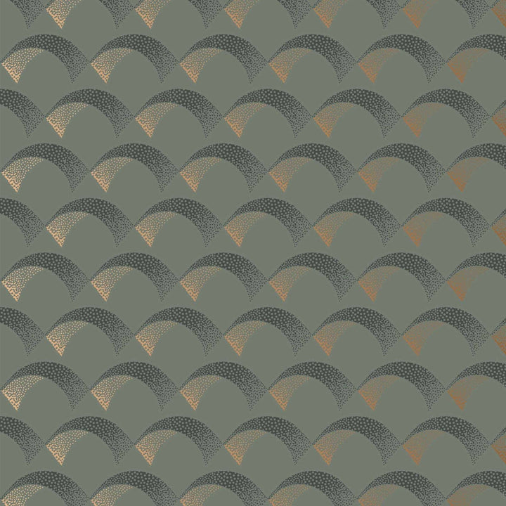Arcade-Behang-Tapete-Farrow & Ball-Green Smoke-Rol-BP5307-Selected Wallpapers