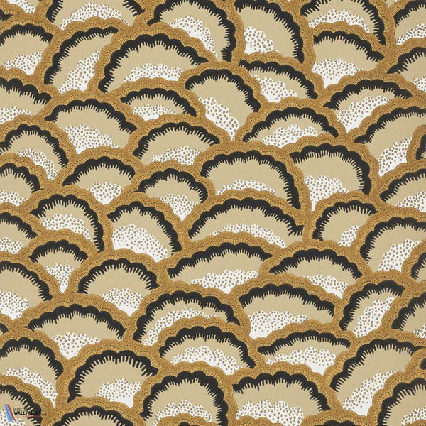 Arlesienne-behang-Pierre Frey-Noix-Rol-FP786001-Selected Wallpapers