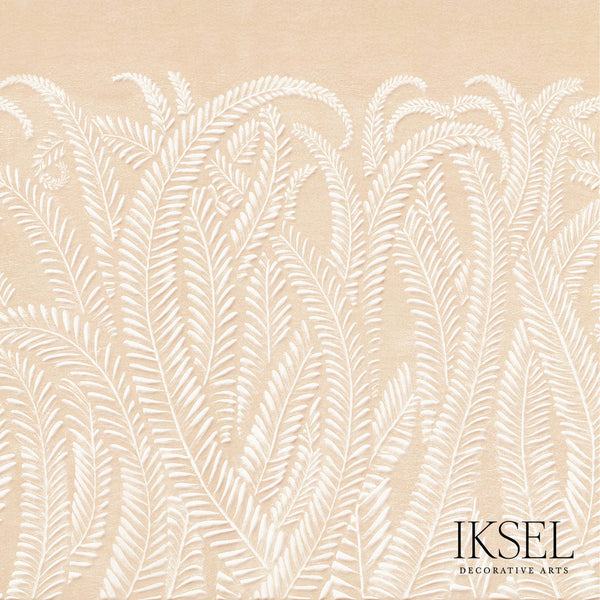 Art Deco Fern-Behang-Iksel-Peach-225 cm-SC143_CS83-Selected Wallpapers