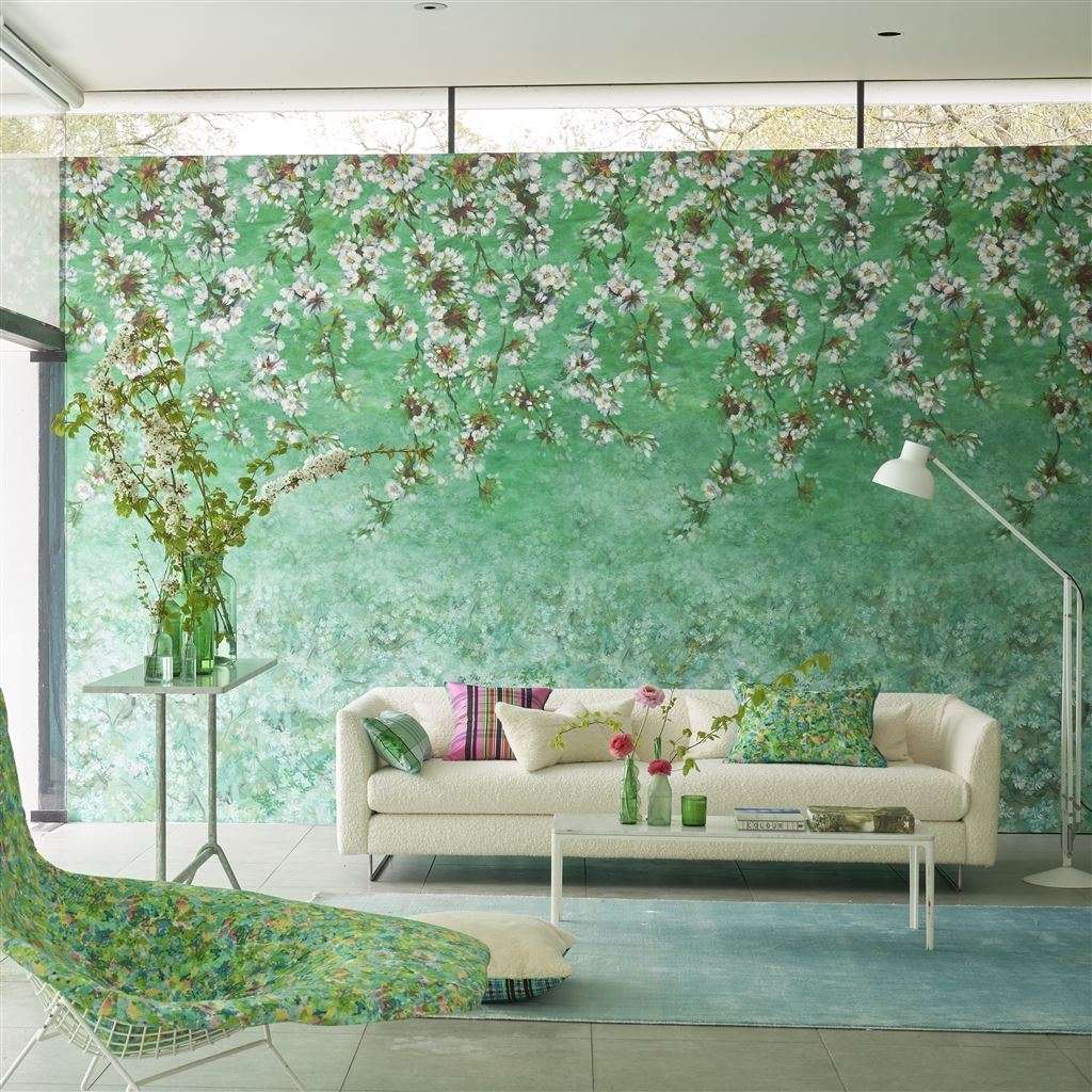 Assam Blossom-behang-Tapete-Designers Guild-Selected Wallpapers