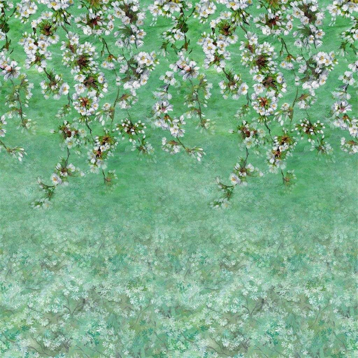 Assam Blossom-behang-Tapete-Designers Guild-Emerald-Set-PDG1133/03-Selected Wallpapers