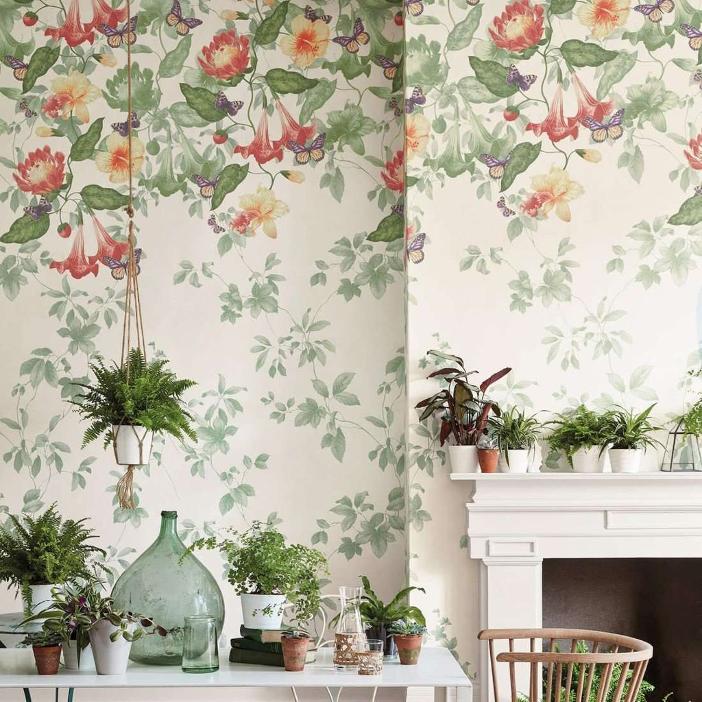 Asterid-behang-Tapete-Little Greene-Selected Wallpapers