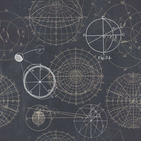 Astronomy-behang-Mind the Gap-Blauw/Zwart-300 cm (standaard)-WP20032-Selected Wallpapers