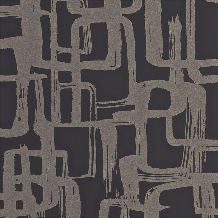 Asuka-behang-Tapete-Harlequin-Gold/Onyx-Rol-110906-Selected Wallpapers