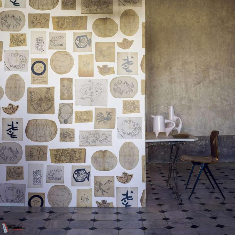 Atelier Jean papier peint de Pierre Frey