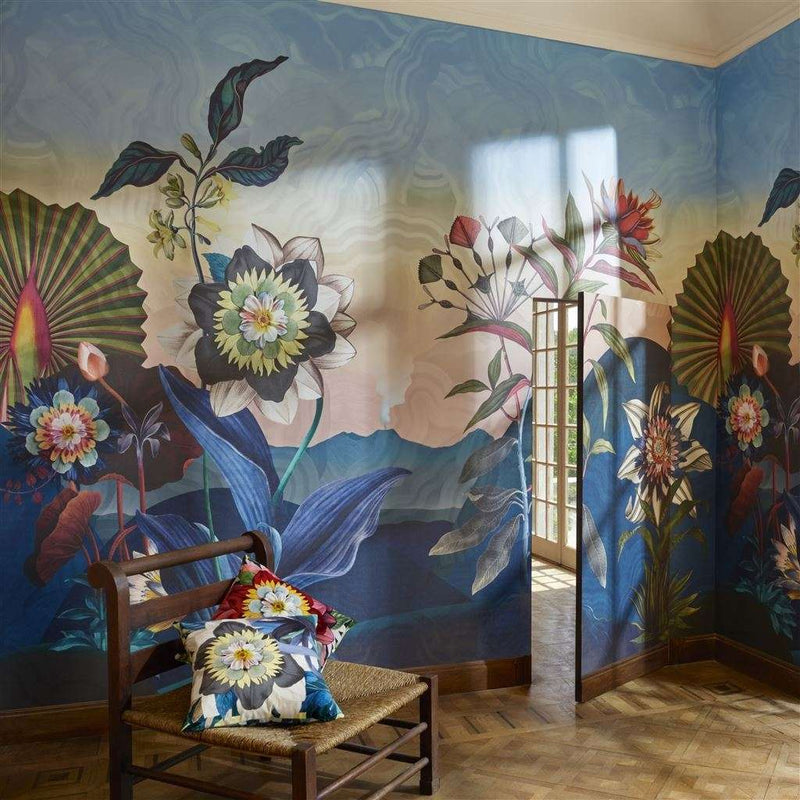 Atlantis Aube wallpaper in Aube by Designers Guild