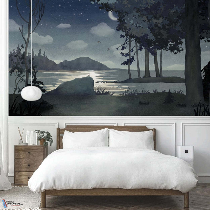 Au Clair de Lune wallpaper by Les Dominotiers