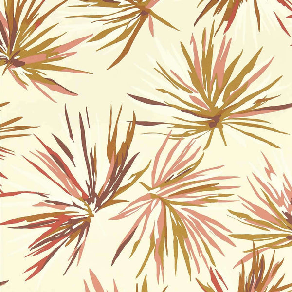 Aucuba-Behang-Harlequin-Gold/Rosewood-Rol-112745-Selected Wallpapers