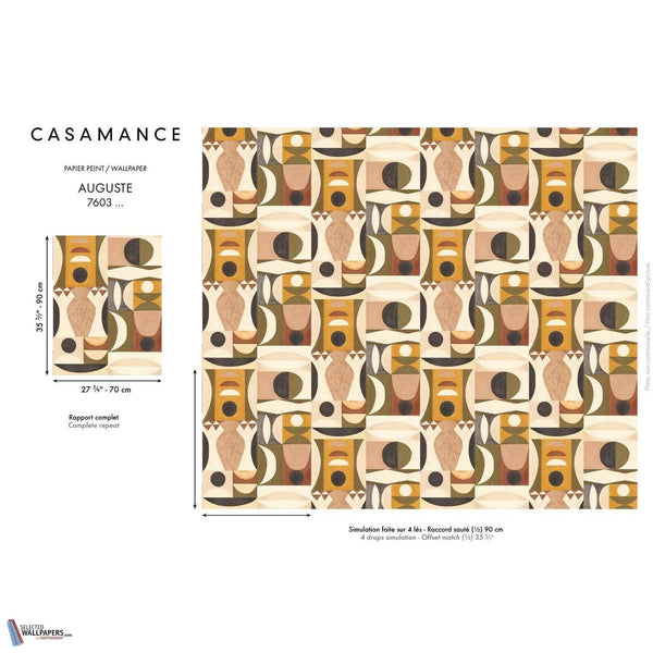 Auguste-Tapete-Casamance-Selected Wallpapers