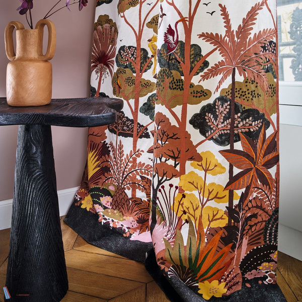 Ava stof-Casamance-Selected Wallpapers