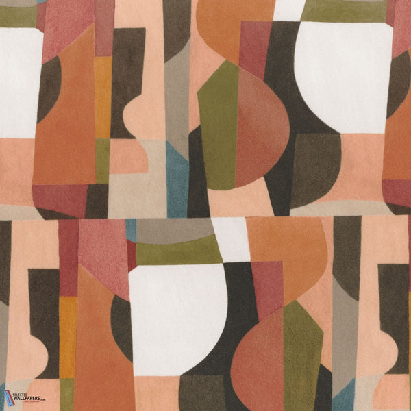 Avant Premiere stof-Casamance-Multico Bois de Rose-Meter (M1)-32690202-Selected Wallpapers