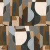 Avant Premiere stof-Casamance-Multico Marron-Meter (M1)-32690404-Selected Wallpapers