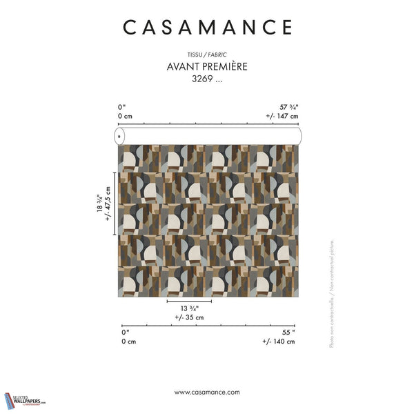 Avant Premiere stof-Casamance-Selected Wallpapers