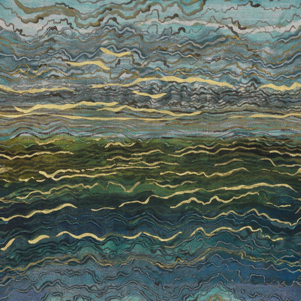 Azurite-wallpaper-Casamance-Bleu/Vert-Set-75064090-Selected Wallpapers