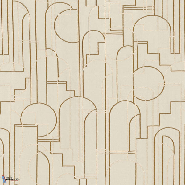 Bachaumont stof-Casamance-Sable-Meter (M1)-40260138-Selected Wallpapers