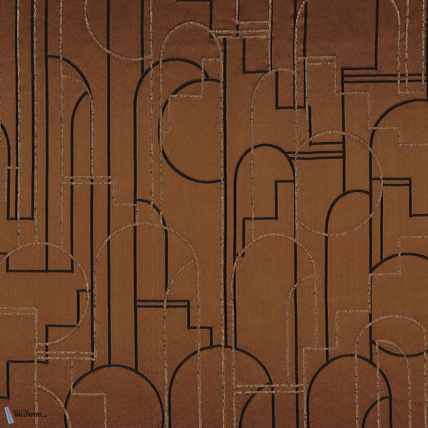 Bachaumont stof-Casamance-Ambre-Meter (M1)-40260342-Selected Wallpapers