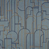 Bachaumont stof-Casamance-Pierre Bleue-Meter (M1)-40260546-Selected Wallpapers