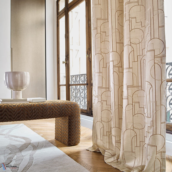 Bachaumont stof-Casamance-Selected Wallpapers