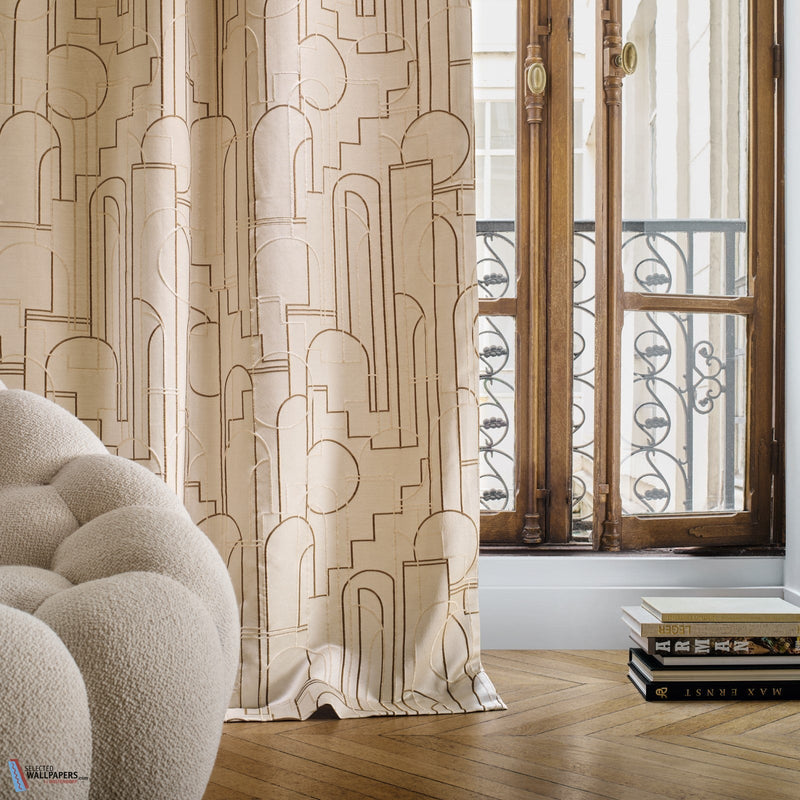 Bachaumont fabric-Casamance-Selected Wallpapers