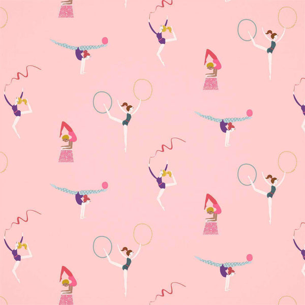 Balancing Act-behang-Harlequin-Blossom/Raspberry-Rol-112644-Selected Wallpapers
