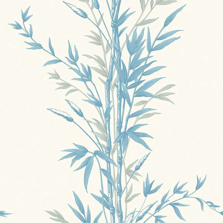 Bamboo-Behang-Tapete-Cole & Son-Blue-Rol-100/5022-Selected Wallpapers
