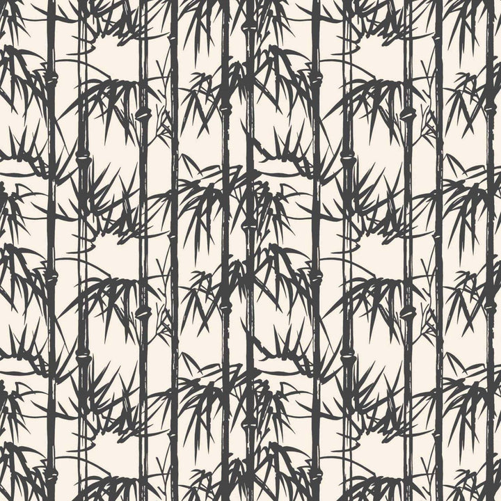 Bamboo-Behang-Tapete-Farrow & Ball-Off Black-Rol-BP2119-Selected Wallpapers