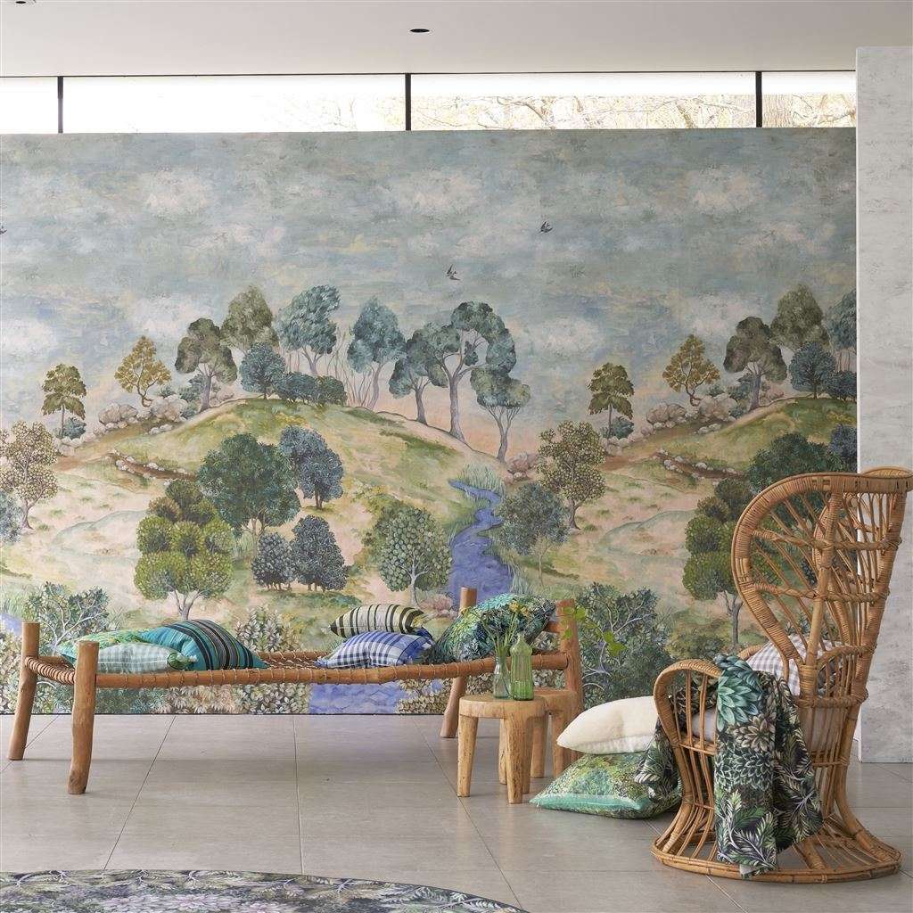 Bandipur-behang-Tapete-Designers Guild-Sky-Set-PDG1134/01-Selected Wallpapers