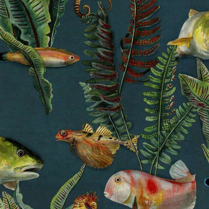 Bank of Fish-Behang-Tapete-Coordonne-Lagoon-Rol-9500022-Selected Wallpapers