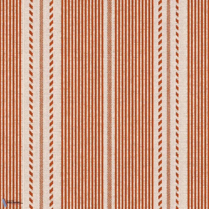 Berber Stripes-behang-Tapete-Mind the Gap-Rouge-300 cm (standaard)-WP20756-Selected Wallpapers