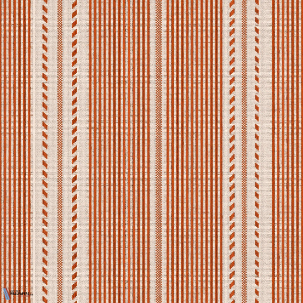 Berber Stripes-wallpaper-Mind the Gap-Rouge-300 cm (standaard)-WP20756-Selected Wallpapers