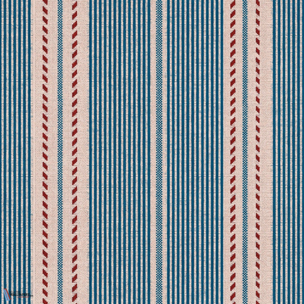 Berber Stripes-wallpaper-Mind the Gap-Blue-300 cm (standaard)-WP20757-Selected Wallpapers