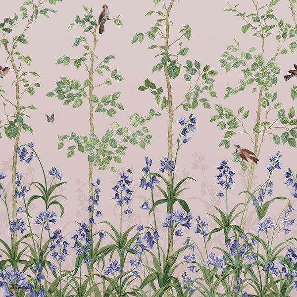 Bird & Bluebell-wallpaper-Little Greene-China Clay-Roll-0263BICHINA-Selected Wallpapers